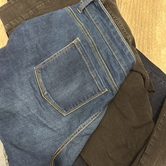 A.N.A lot sz 24W drk blue, blck skinny jeans,1 (time and true)blue shorts EUC - Picture 12 of 12